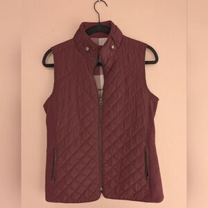 Womens Small Plum Colored Market & Spruce Vest